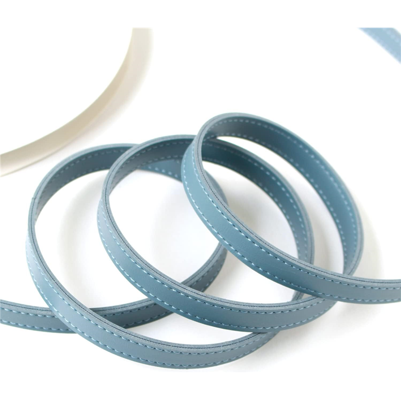 日本紐釦貿易 合皮スムーステープ ブルー 幅約15mm 9m巻 PLT1015-BL （ご注文単位1巻）【直送品】