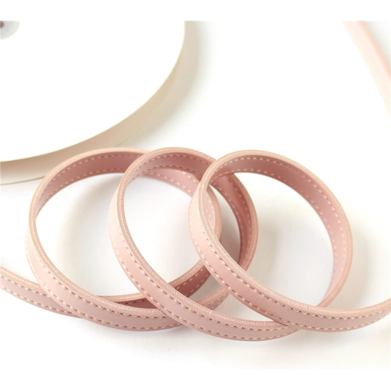 日本紐釦貿易 合皮スムーステープ ピンク 幅約15mm 9m巻 PLT1015-P (ご注文単位1巻)【直送品】