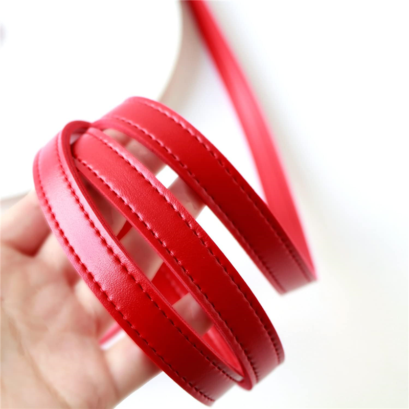 日本紐釦貿易 合皮スムーステープ 赤 幅約15mm 9m巻 PLT1015-R (ご注文単位1巻)【直送品】