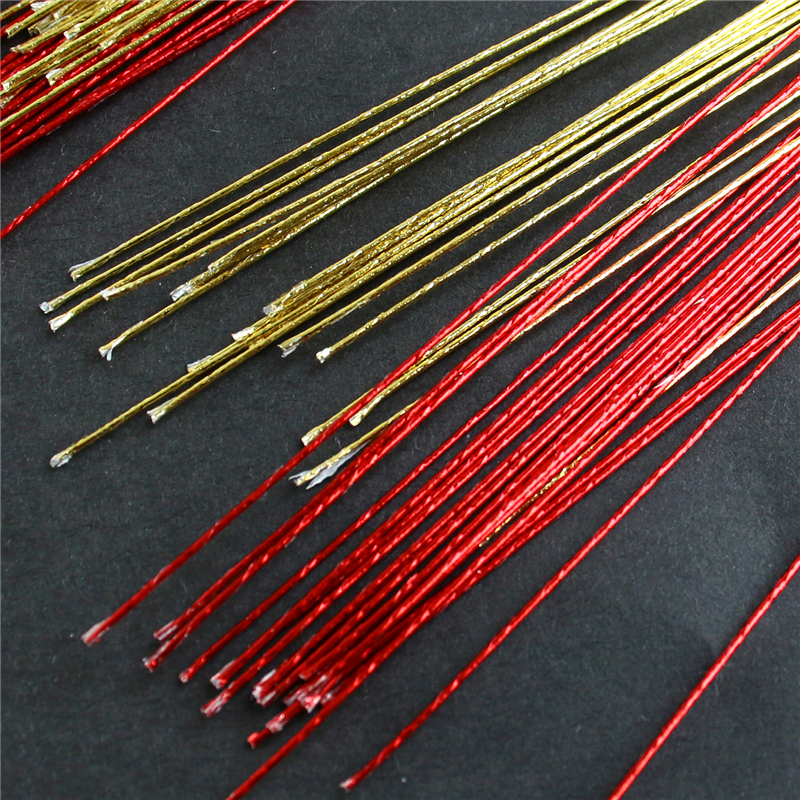 日本紐釦貿易 カラーワイヤー #24 長さ72cm シルバー 約20本入 MAF-24-1 (ご注文単位1束)【直送品】