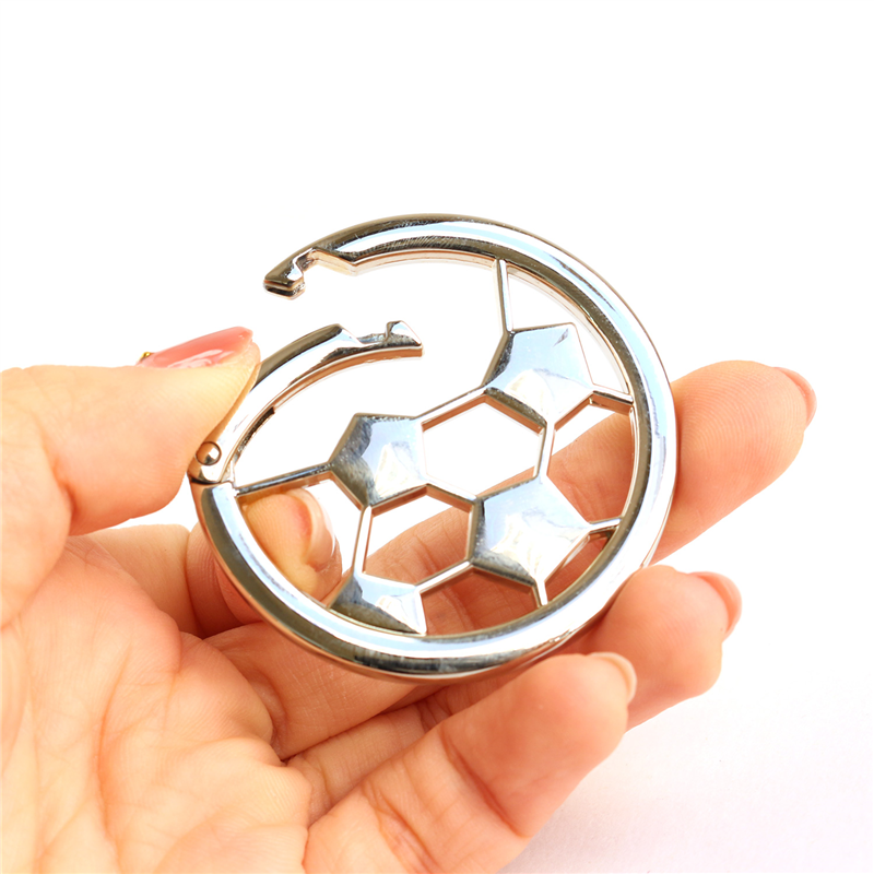 日本紐釦貿易 キャストカラビナ サッカー φ50mm シルバー CK5-2-S (ご注文単位1個)【直送品】