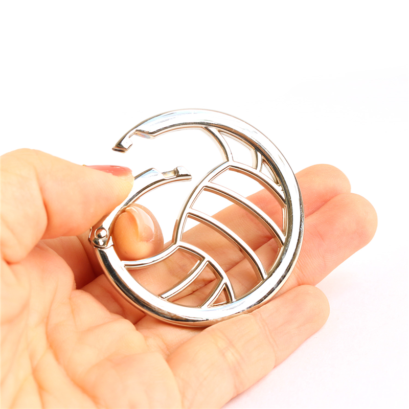 日本紐釦貿易 キャストカラビナ バレーボール φ50mm シルバー CK5-4-S (ご注文単位1個)【直送品】