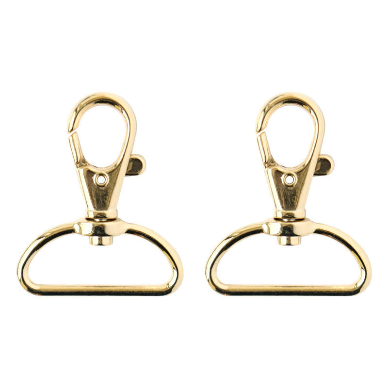 日本紐釦貿易 バッグ用ナスカン 30mm 2個入 ゴールド S27-606-G-2P (ご注文単位1束)【直送品】