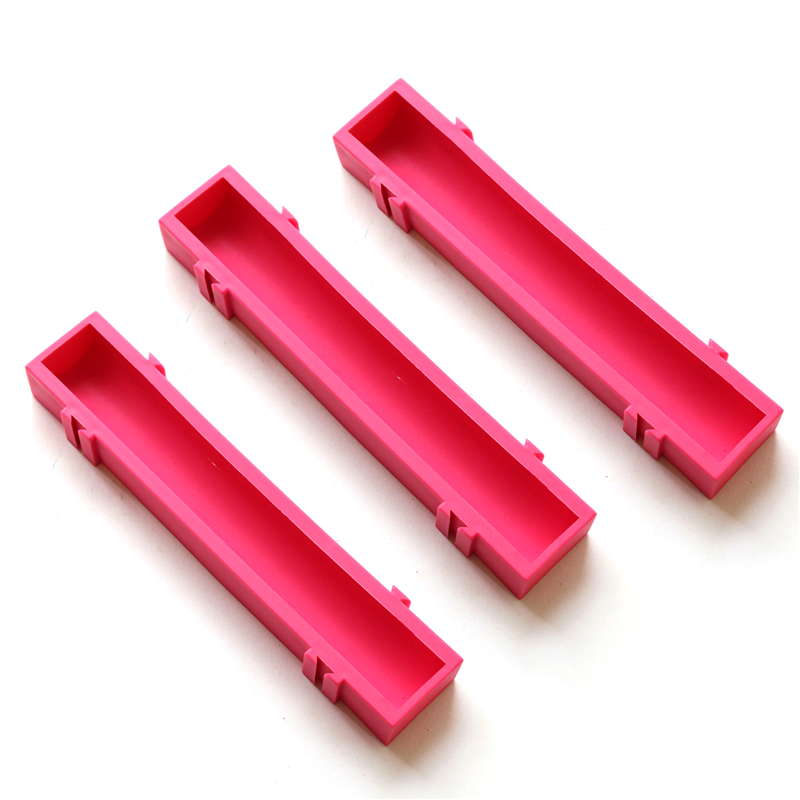 日本紐釦貿易 ボビンコンテナ-出し入れ簡単、しっかりはさんでキレイに収納- ピンク 3個セット NI-05435-3 （ご注文単位1セット）【直送品】