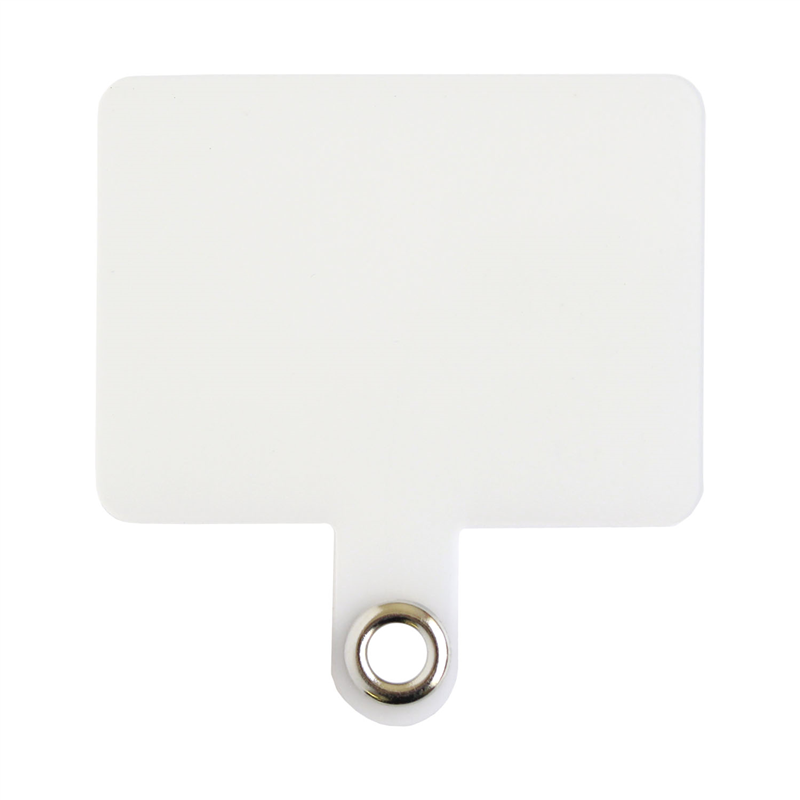 日本紐釦貿易 スマホストラップホルダーパーツ ハトメタイプ 1枚入 ホワイト SS-W (ご注文単位1束)【直送品】