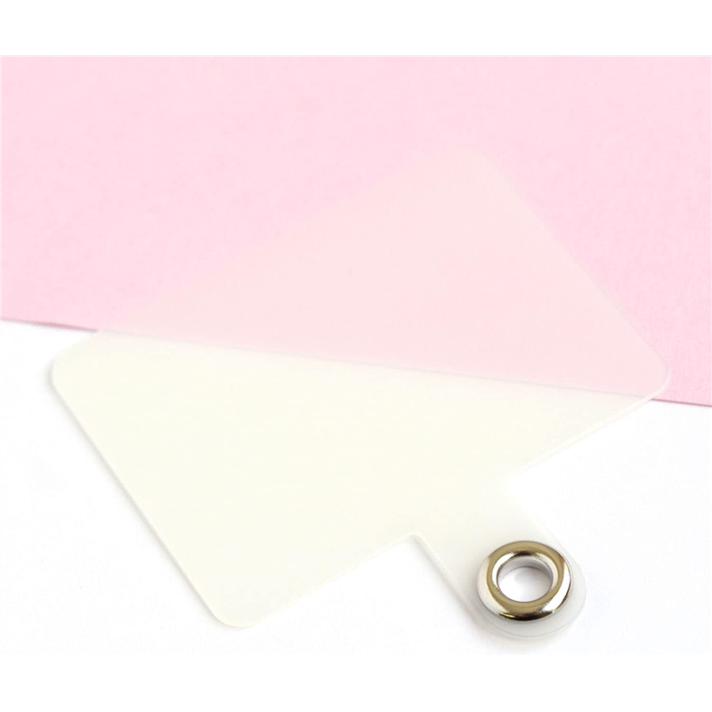 日本紐釦貿易 スマホストラップホルダーパーツ ハトメタイプ 1枚入 ホワイト SS-W (ご注文単位1束)【直送品】