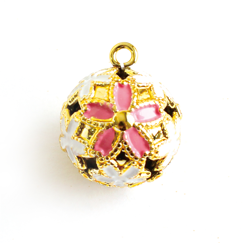 日本紐釦貿易 梅鈴 花鈴 小サイズ -桜鈴- 1個 F6-72 (ご注文単位1個)【直送品】