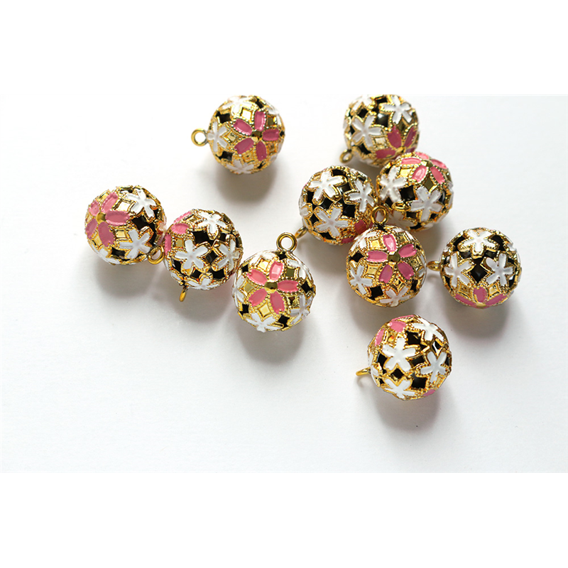 日本紐釦貿易 梅鈴 花鈴 小サイズ -桜鈴- 1個 F6-72 (ご注文単位1個)【直送品】