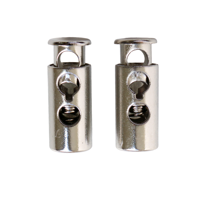 日本紐釦貿易 コードストッパー 2個 シルバー LCS3-S (ご注文単位1束)【直送品】