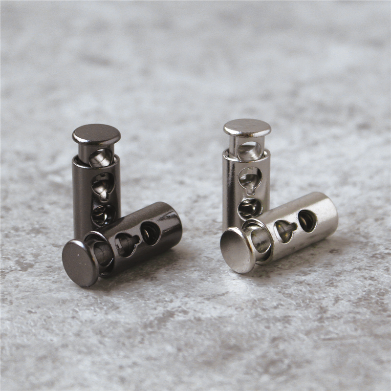 日本紐釦貿易 コードストッパー 2個 シルバー LCS3-S (ご注文単位1束)【直送品】