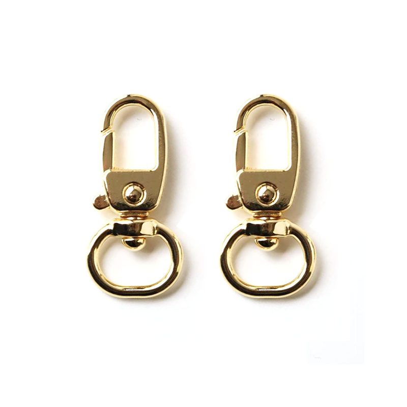 日本紐釦貿易 ミニナスカン ゴールド 10個入 S27-622-G (ご注文単位1束)【直送品】