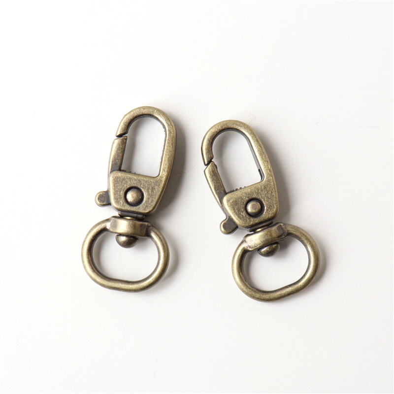 日本紐釦貿易 ミニナスカン アンティークゴールド 10個入 S27-623AG (ご注文単位1束)【直送品】