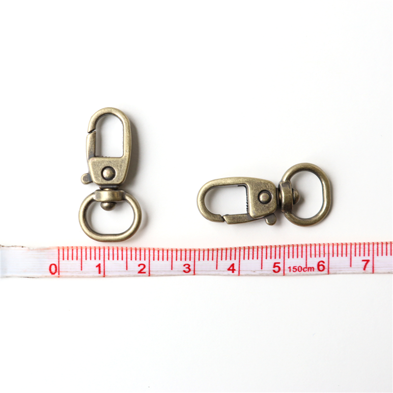 日本紐釦貿易 ミニナスカン アンティークゴールド 10個入 S27-623AG (ご注文単位1束)【直送品】