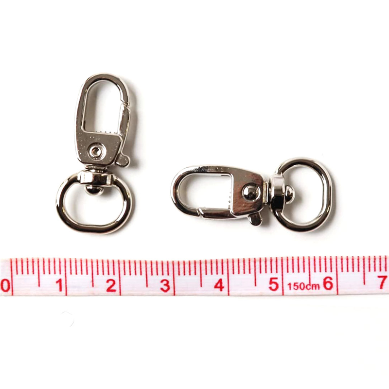 日本紐釦貿易 ミニナスカン シルバー 2個入 S27-621-S (ご注文単位1箱)【直送品】