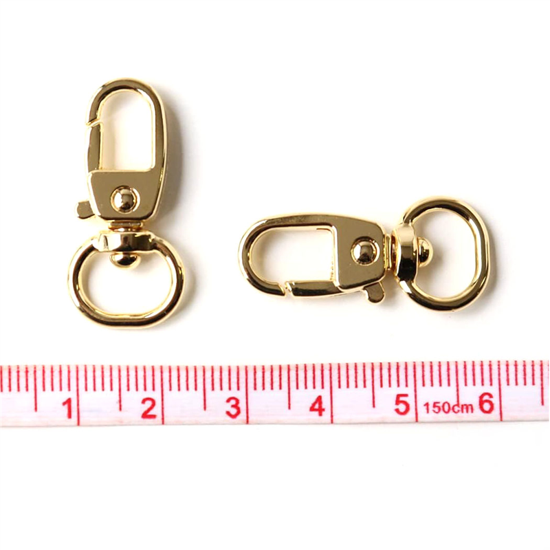 日本紐釦貿易 ミニナスカン ゴールド 2個入 S27-622-G （ご注文単位1箱）【直送品】