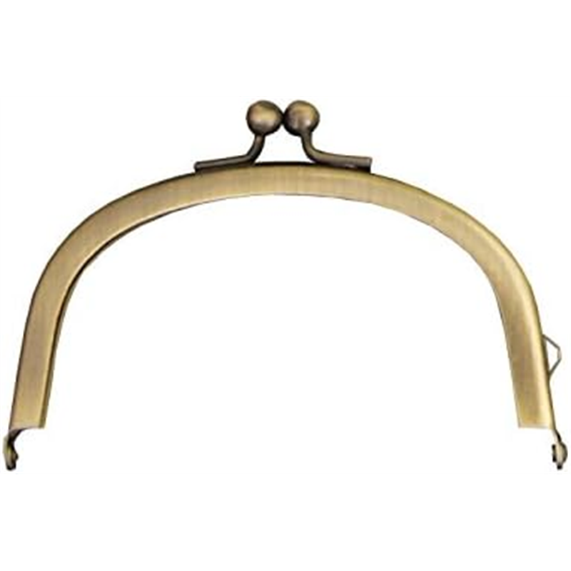 日本紐釦貿易 差し込みタイプ口金 W10×H7cm SK5-AG （ご注文単位1個）【直送品】