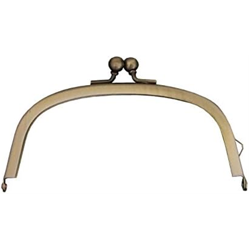 日本紐釦貿易 差し込みタイプ口金 外径約W11.8×H6.5cm SK6-AG （ご注文単位1個）【直送品】