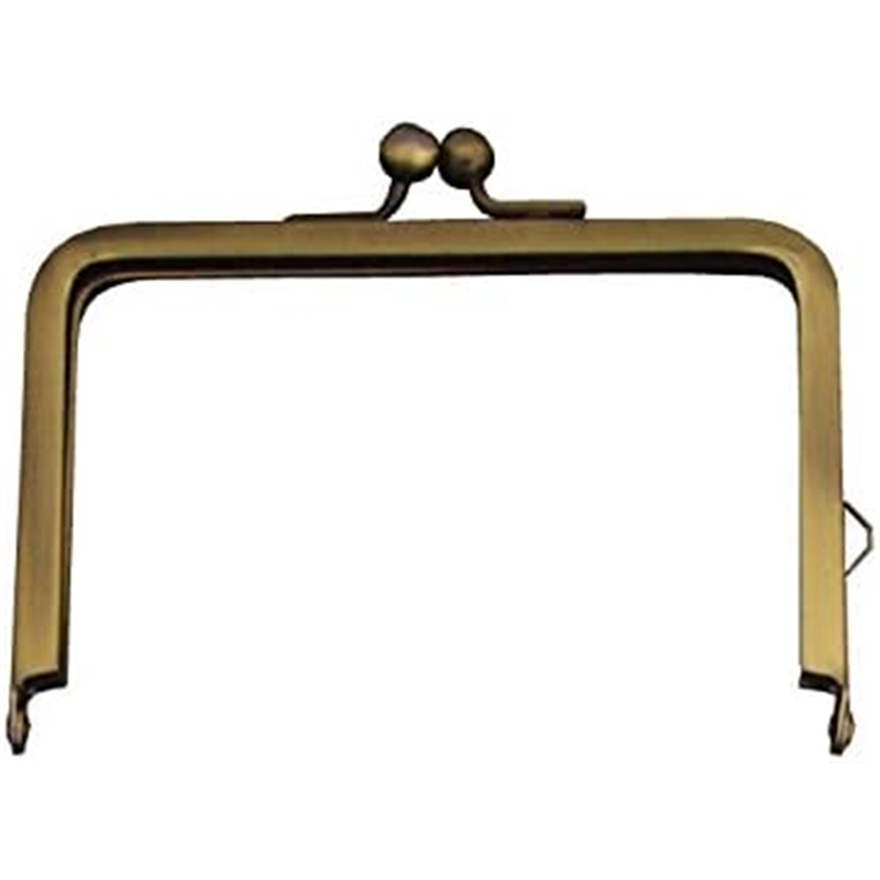 日本紐釦貿易 差し込みタイプ口金 外径約W9×H7.5cm ゴールド SK12-G （ご注文単位1個）【直送品】