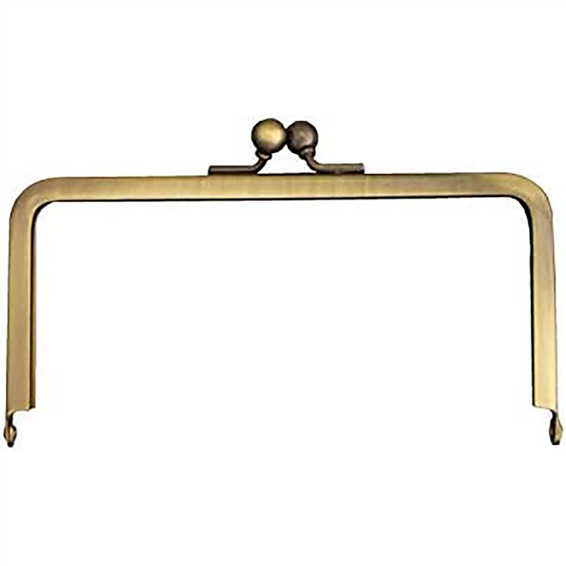 日本紐釦貿易 差し込みタイプ口金 外径約W12×H7.5cm SK13-AG （ご注文単位1個）【直送品】