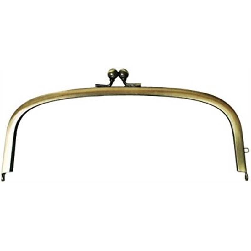 日本紐釦貿易 差し込みタイプ口金 外約W21×H10cm SK15-AG （ご注文単位1個）【直送品】