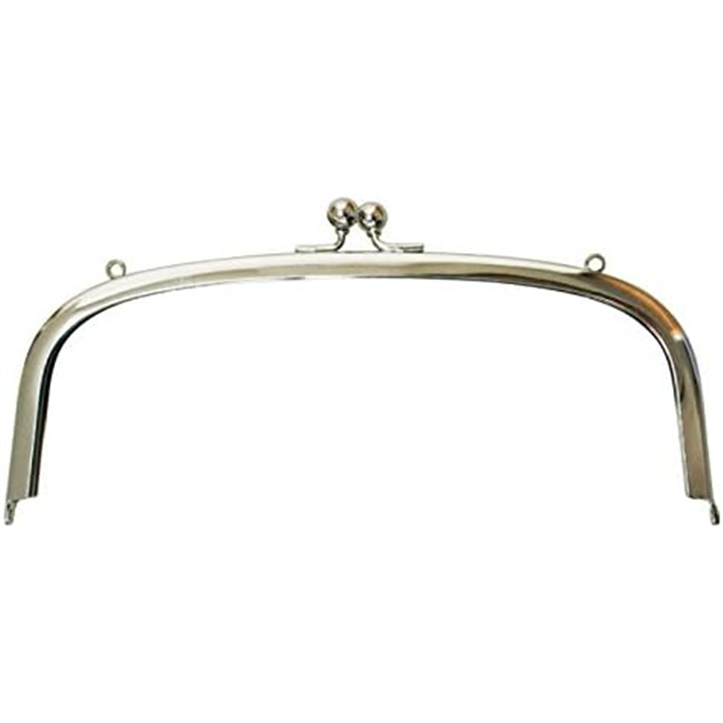 日本紐釦貿易 両カン付差し込みタイプ口金 外約W21×H10cm SK17-S （ご注文単位1個）【直送品】