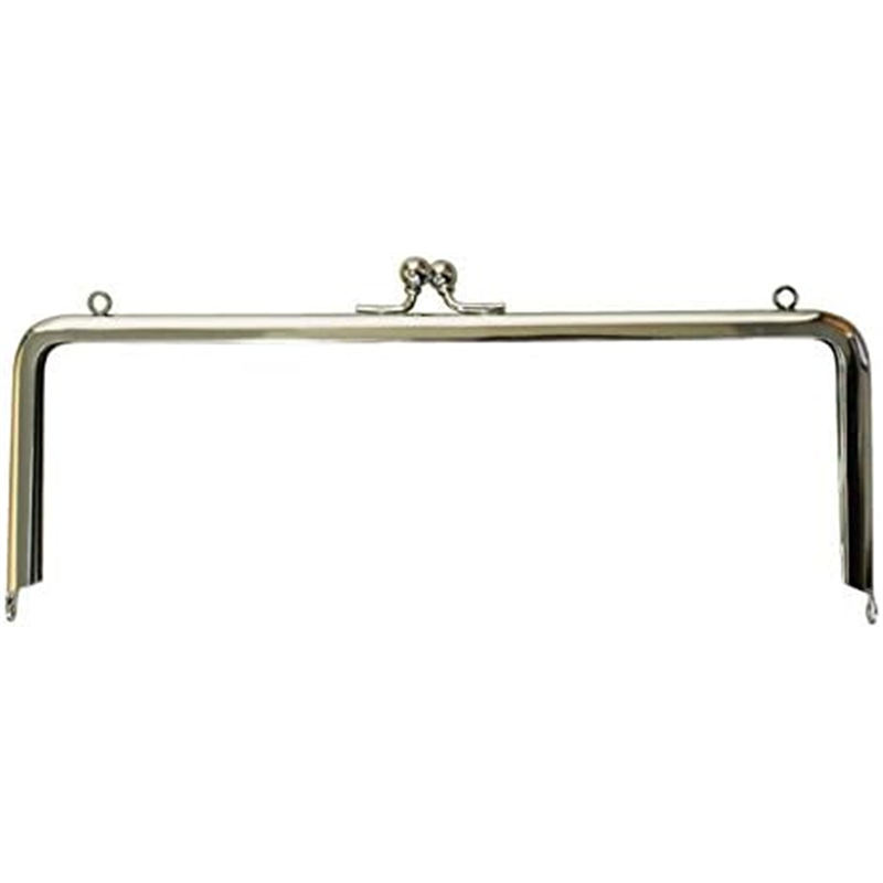 日本紐釦貿易 両カン付差し込みタイプ口金 外約W21.5×H9cm SK18-S （ご注文単位1個）【直送品】