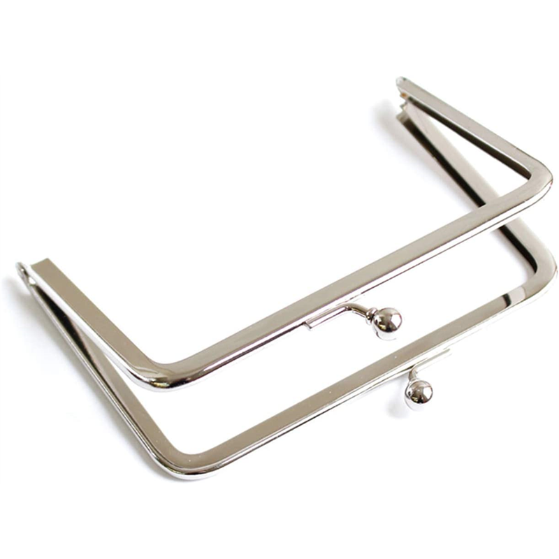 日本紐釦貿易 カードケースが作れる 足長口金 シルバー 12×8.5cm 5個セット SK24-S-5 （ご注文単位1束）【直送品】