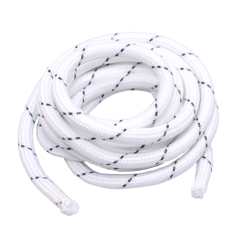 日本紐釦貿易 ポリエステルコード ストライプホワイト 10m巻 KEC550-102-10M （ご注文単位1巻）【直送品】