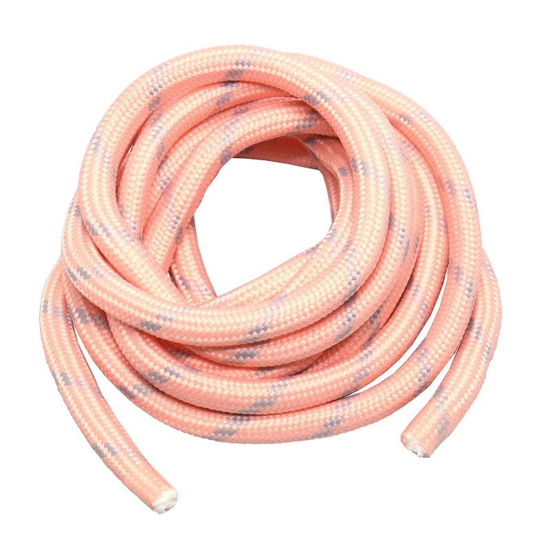 日本紐釦貿易 ポリエステルコード ストライプピンク 10m巻 KEC550-104-10M （ご注文単位1巻）【直送品】