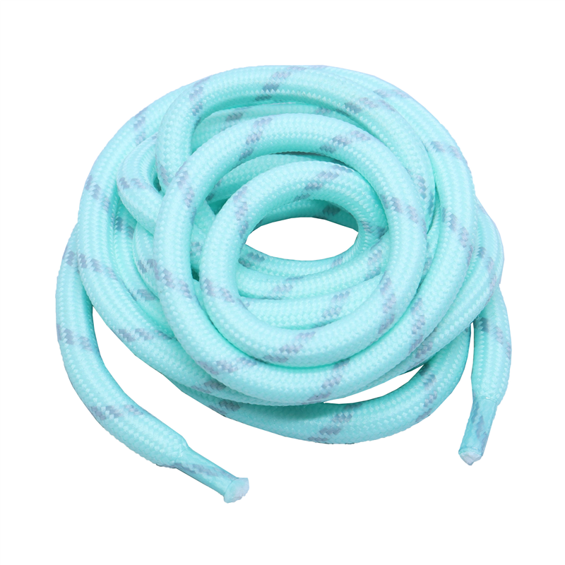 日本紐釦貿易 ポリエステルコード ストライプミント 10m巻 KEC550-105-10M （ご注文単位1巻）【直送品】