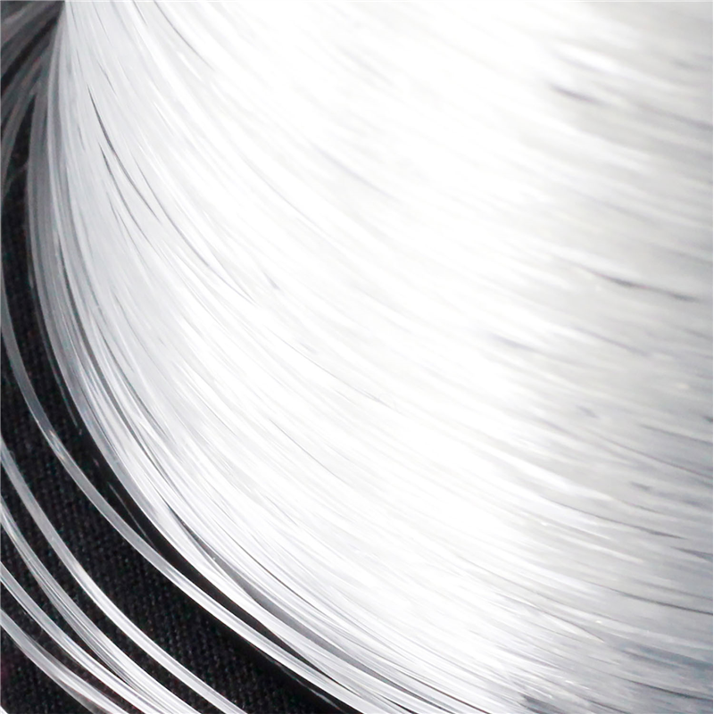 日本紐釦貿易 アクセサリー製作用ナイロンテグス 6号 0.4mm 100m巻 KET6-100M (ご注文単位1巻)【直送品】