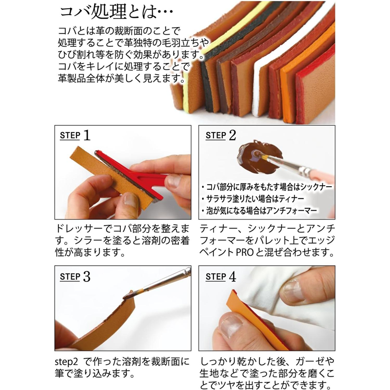 日本紐釦貿易 ユニタス コバ仕上げ剤 増粘剤 シックナ― 250ml YNT-THICKENER (ご注文単位1本)【直送品】