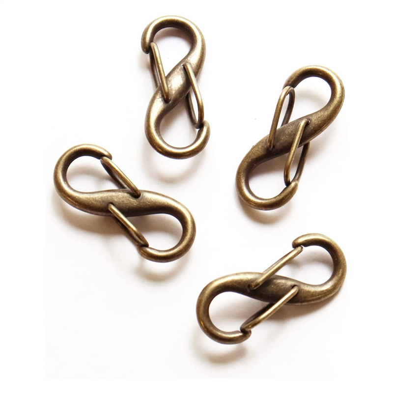 日本紐釦貿易 Wナスカン 3.8×1.6cm 内径0.9cm アンティークゴールド 4個入 S27-104G (ご注文単位1束)【直送品】