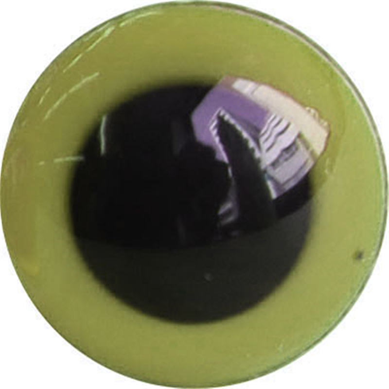 日本紐釦貿易 クリスタルアイ 12mm 10個 グリーン CE229 (ご注文単位1束)【直送品】