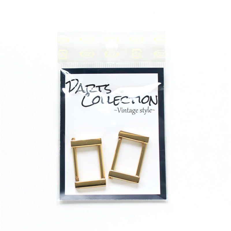 日本紐釦貿易 ネジ式カクカン ジョイントパーツ 2個入 ゴールド TYP3650-G-2P （ご注文単位1束）【直送品】