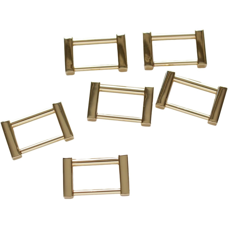 日本紐釦貿易 ネジ式カクカン W3×H1.8㎝ 10個入 ゴールド TYP3650-G (ご注文単位1束)【直送品】