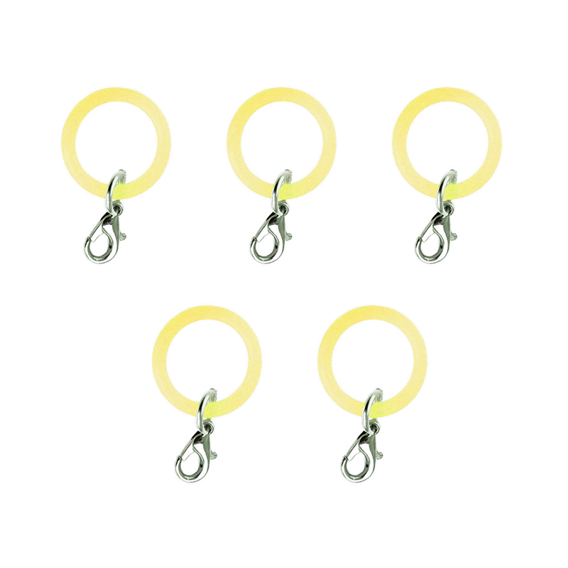 日本紐釦貿易 アンブレラマーカー 5個 イエロー A13-93 (ご注文単位1束)【直送品】