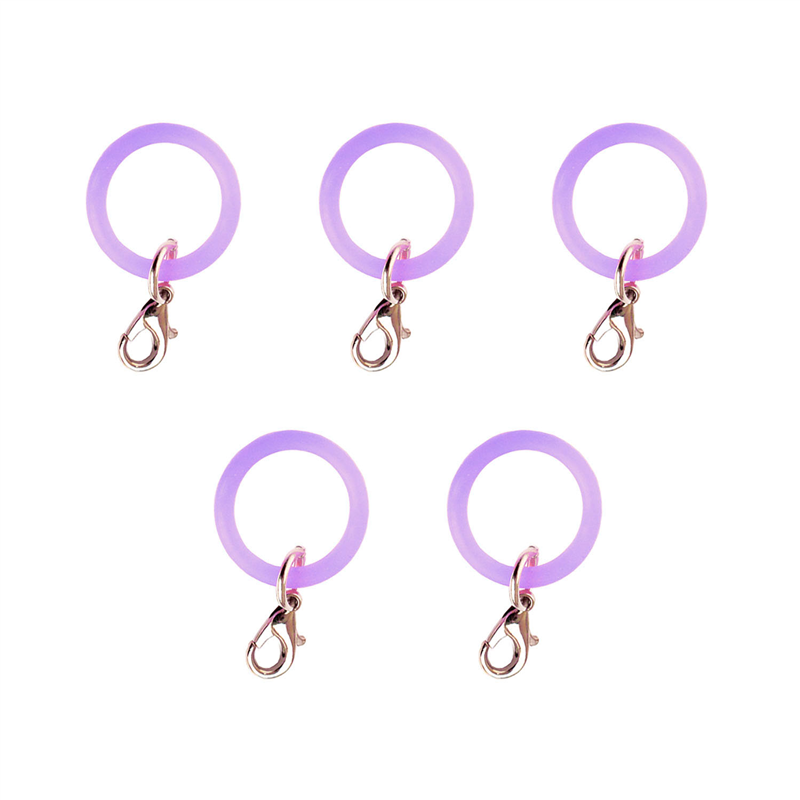 日本紐釦貿易 アンブレラマーカー 5個 パープル A13-96 (ご注文単位1束)【直送品】