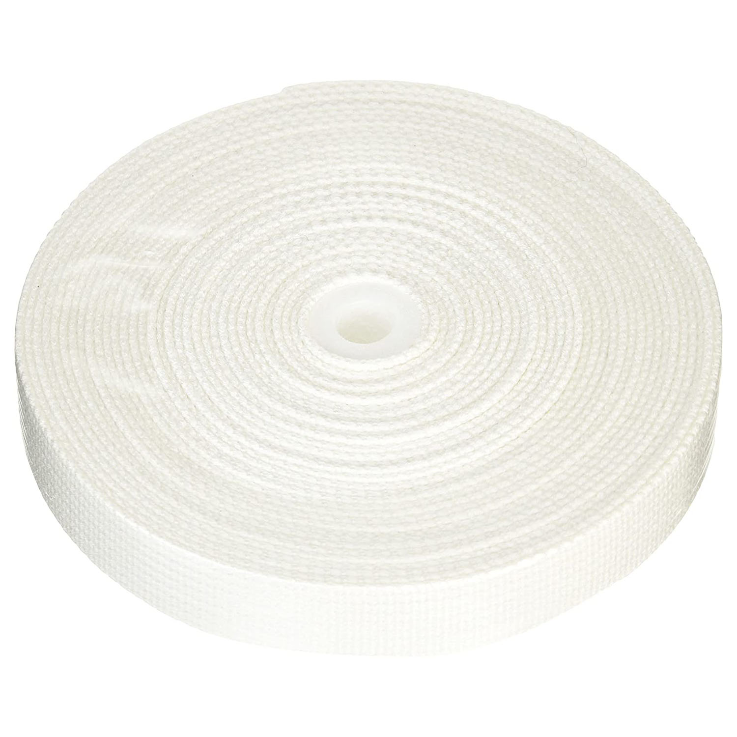 日本紐釦貿易 アクリル手芸用テープ 25mm巾 10m巻 白IC2510-1 （ご注文単位1巻）【直送品】