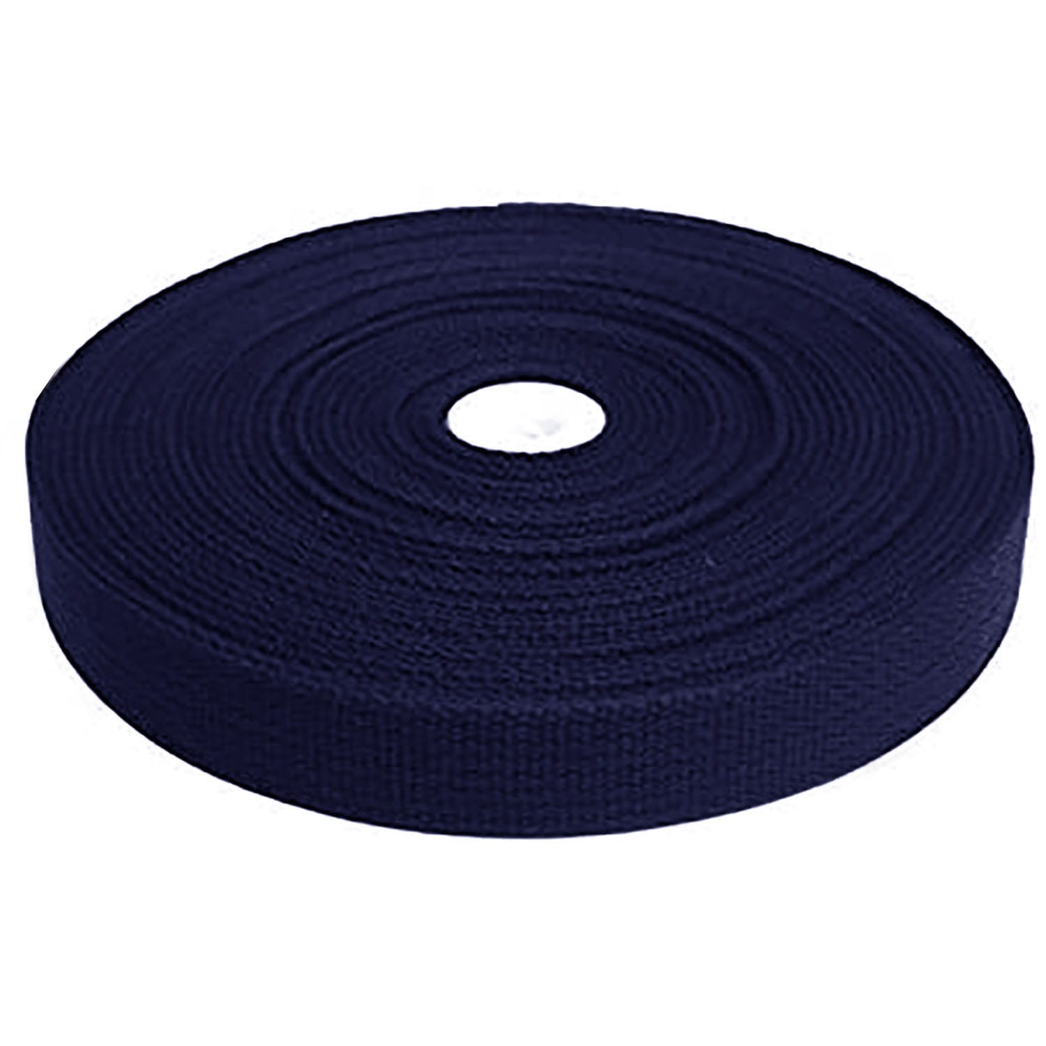 日本紐釦貿易 アクリル手芸用テープ 25mm巾 10m巻 紺 IC2510-5 (ご注文単位1巻)【直送品】