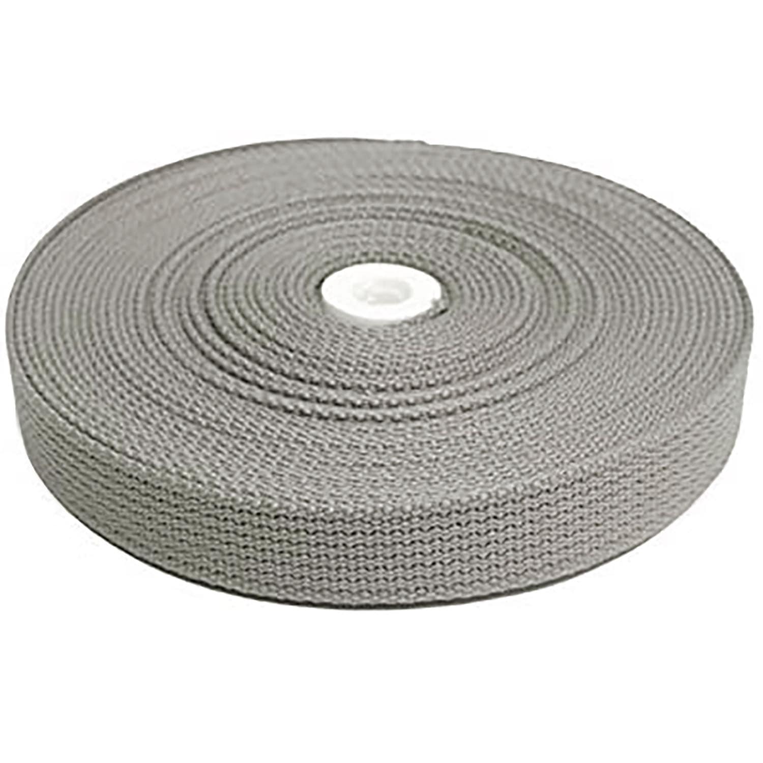 日本紐釦貿易 アクリル手芸用テープ 25mm巾 10m巻 ライトグレー IC2510-19 （ご注文単位1巻）【直送品】