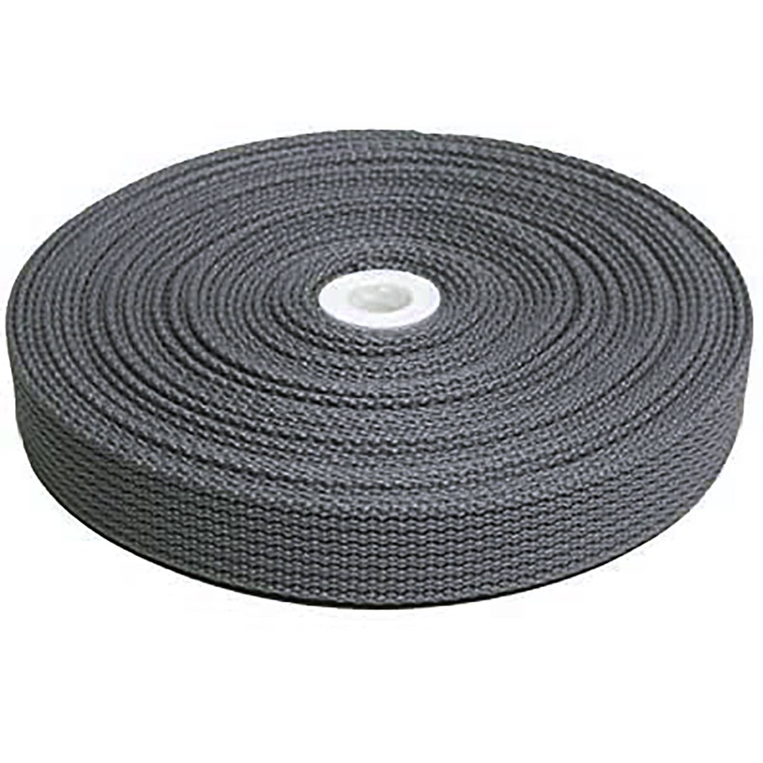 日本紐釦貿易 アクリル手芸用テープ 25mm巾 10m巻 ダークグレー IC2510-20 （ご注文単位1巻）【直送品】