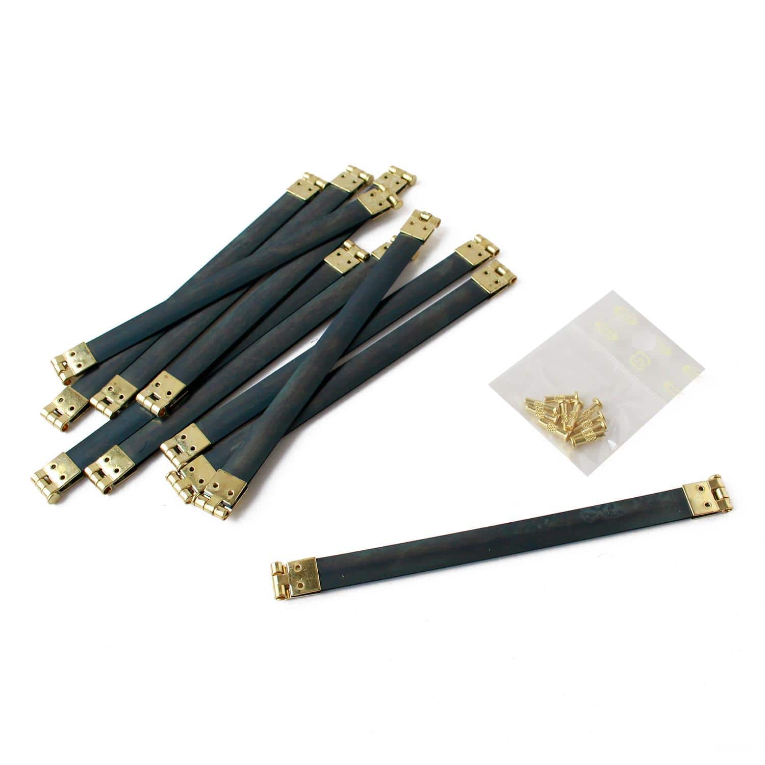 日本紐釦貿易 バネ口金 14cm 10本入 G JS8114 (ご注文単位1束)【直送品】