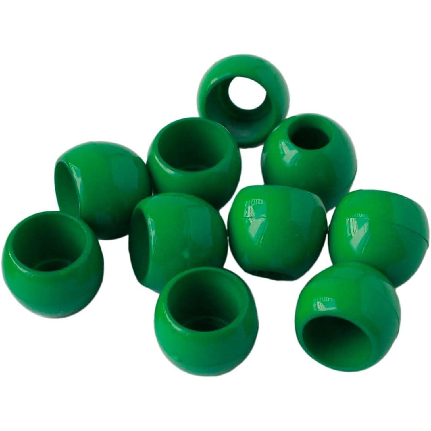 日本紐釦貿易 ループエンド 外径W13×H11mm 10個入 グリーン N13-G （ご注文単位1束）【直送品】