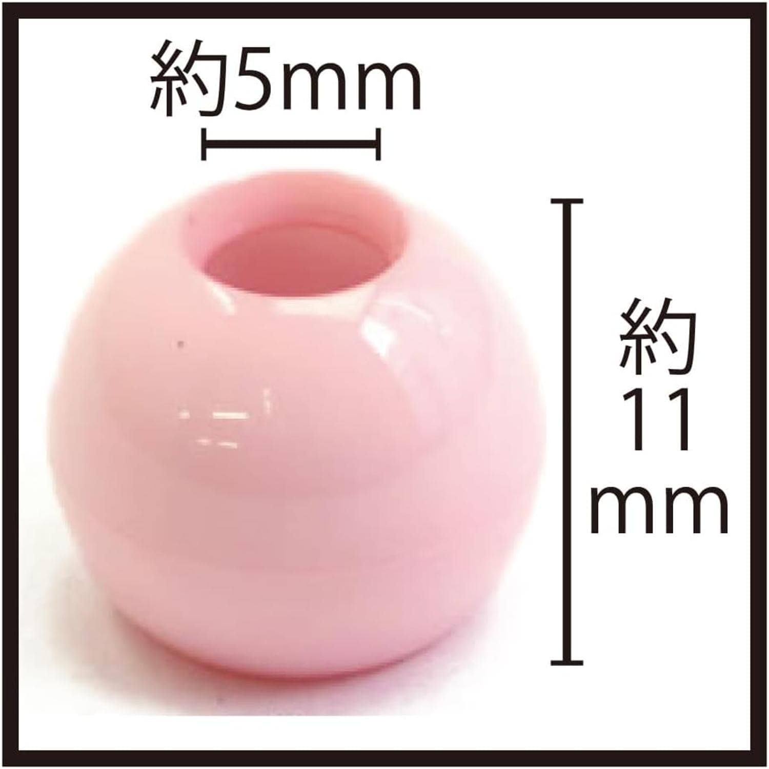 日本紐釦貿易 ループエンド 外径W13×H11mm 10個入 オレンジ N13-OR （ご注文単位1束）【直送品】