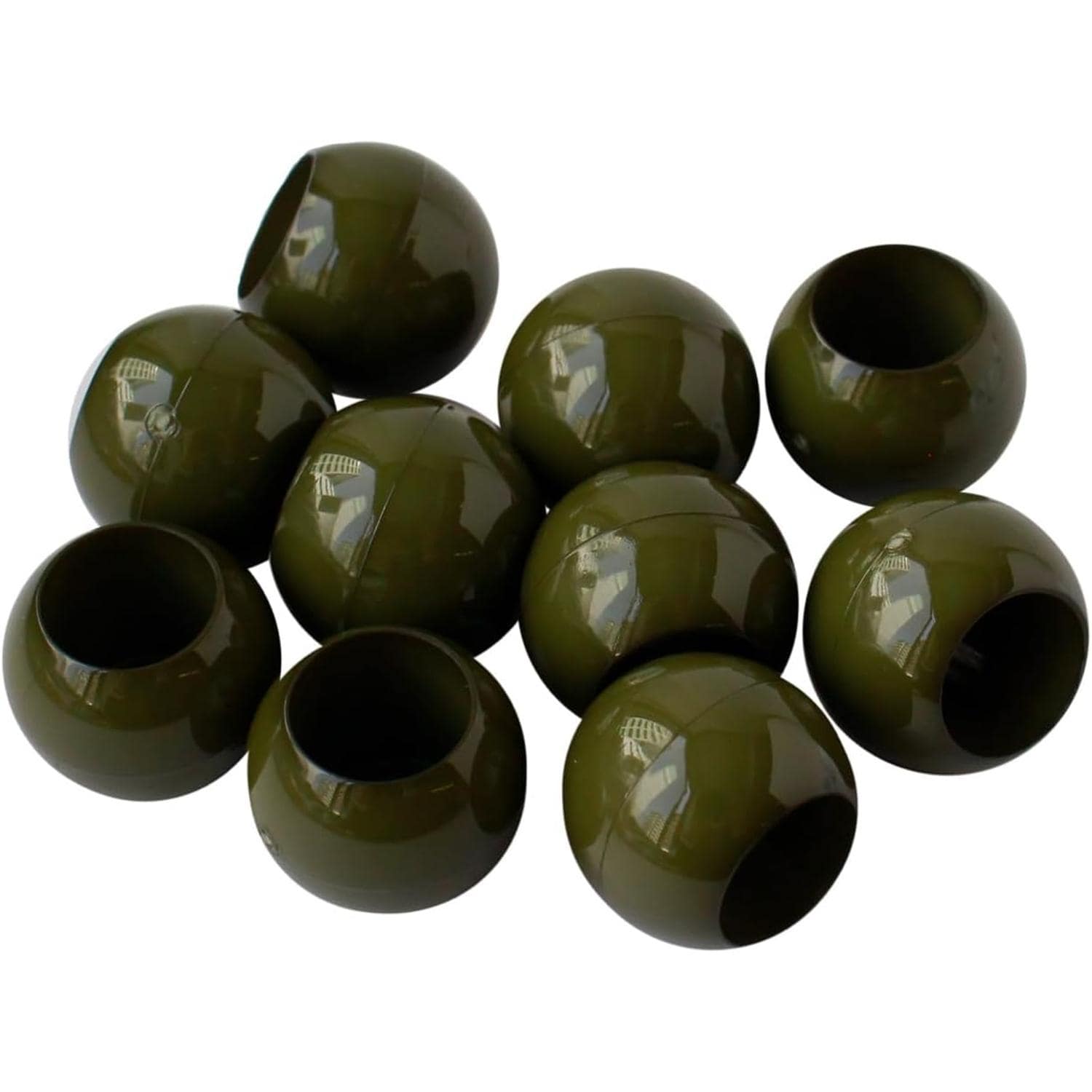 日本紐釦貿易 ループエンド 外径W18×H15mm 10個入 濃緑 N18-DG （ご注文単位1束）【直送品】