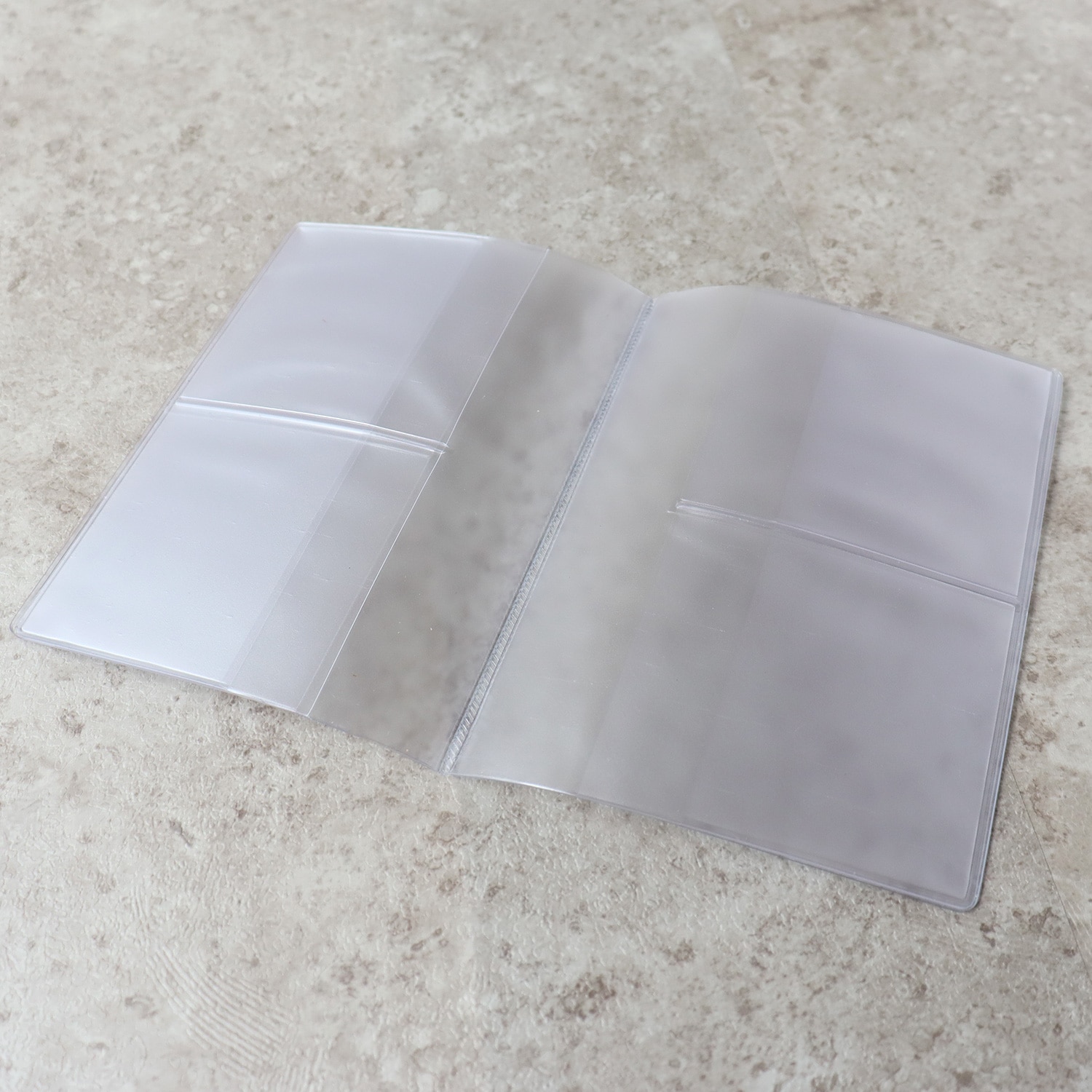 日本紐釦貿易 保険証ケース 12ポケット W120mm×H135mm 5個セット J1310 (ご注文単位1束)【直送品】