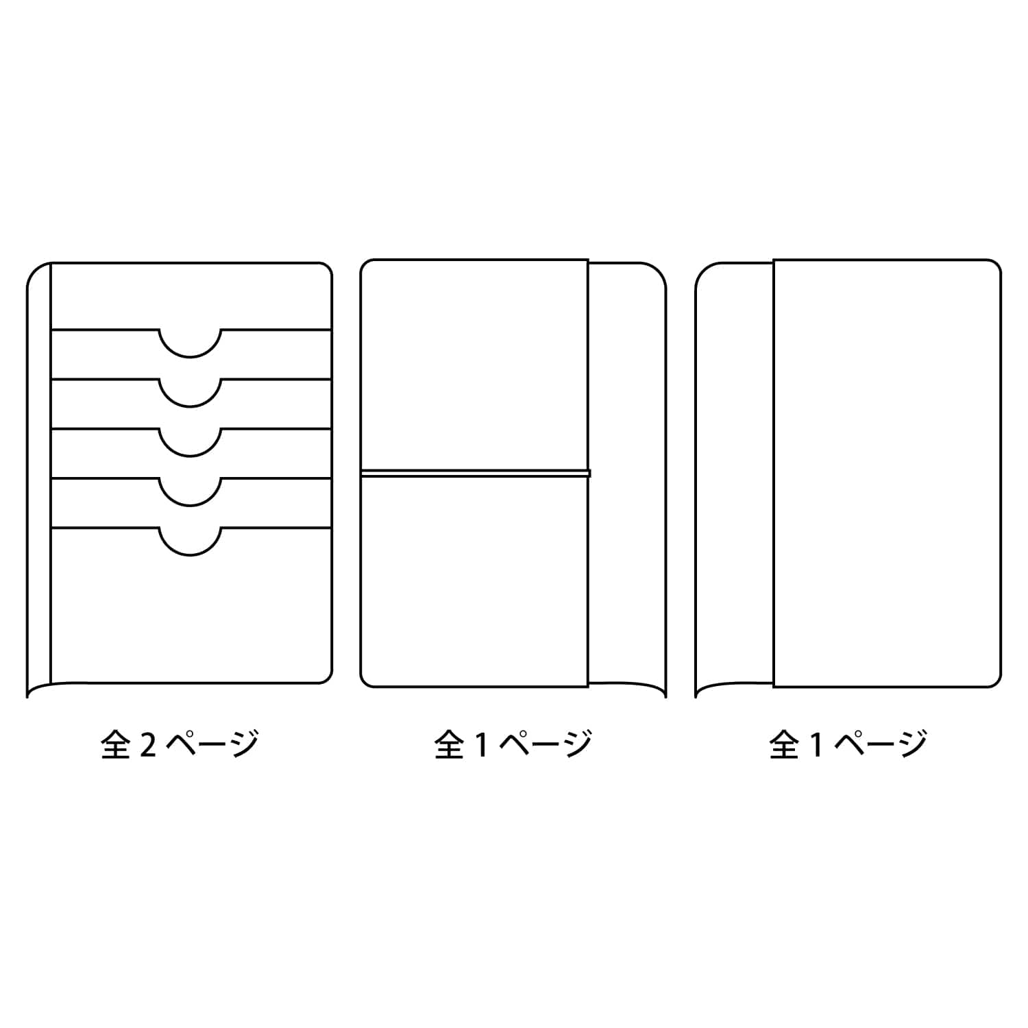日本紐釦貿易 カード・マルチ便利ケース 15ポケット W100mm×H135mm 5個セット J1405 (ご注文単位1束)【直送品】