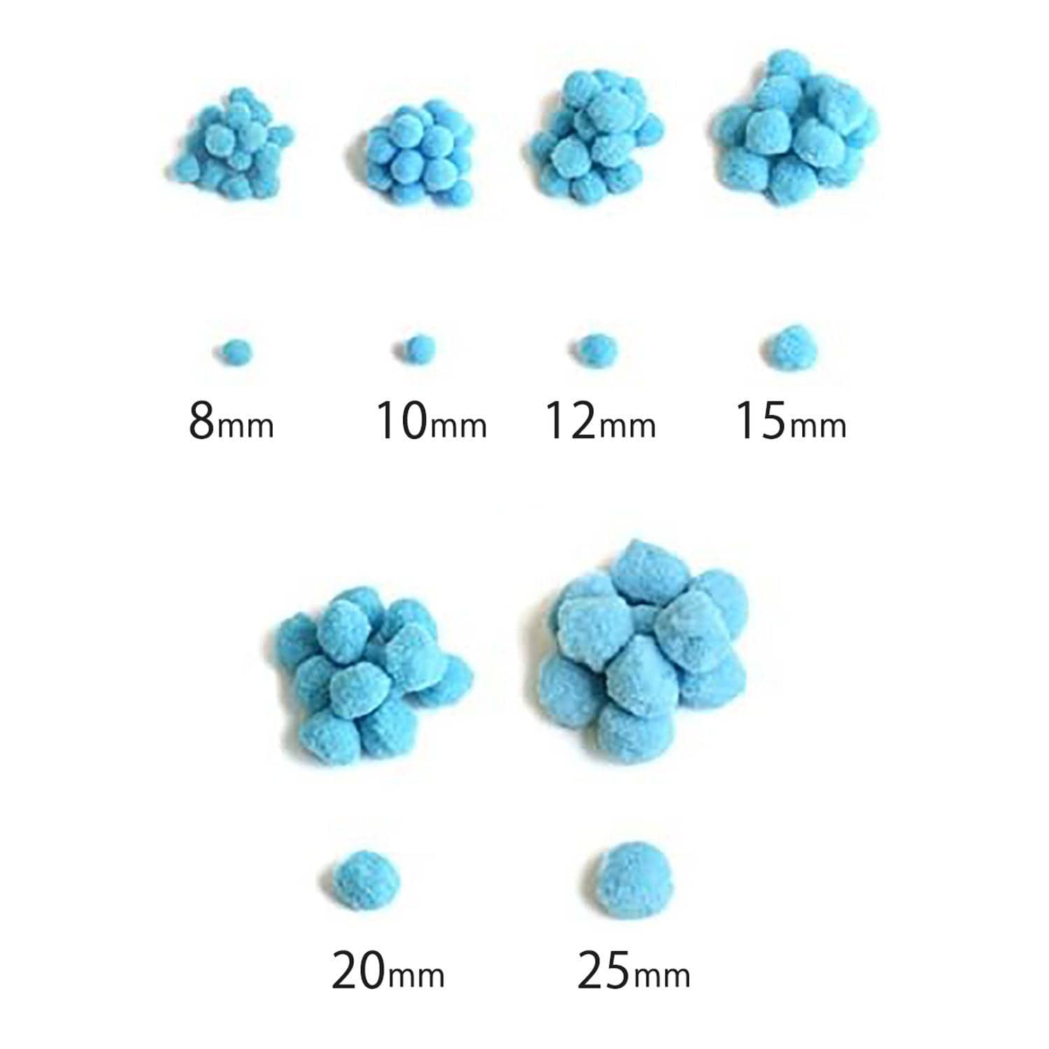 日本紐釦貿易 カラー凡天 50個入り 径約15mm 1レッド BCN15 (ご注文単位5束)【直送品】