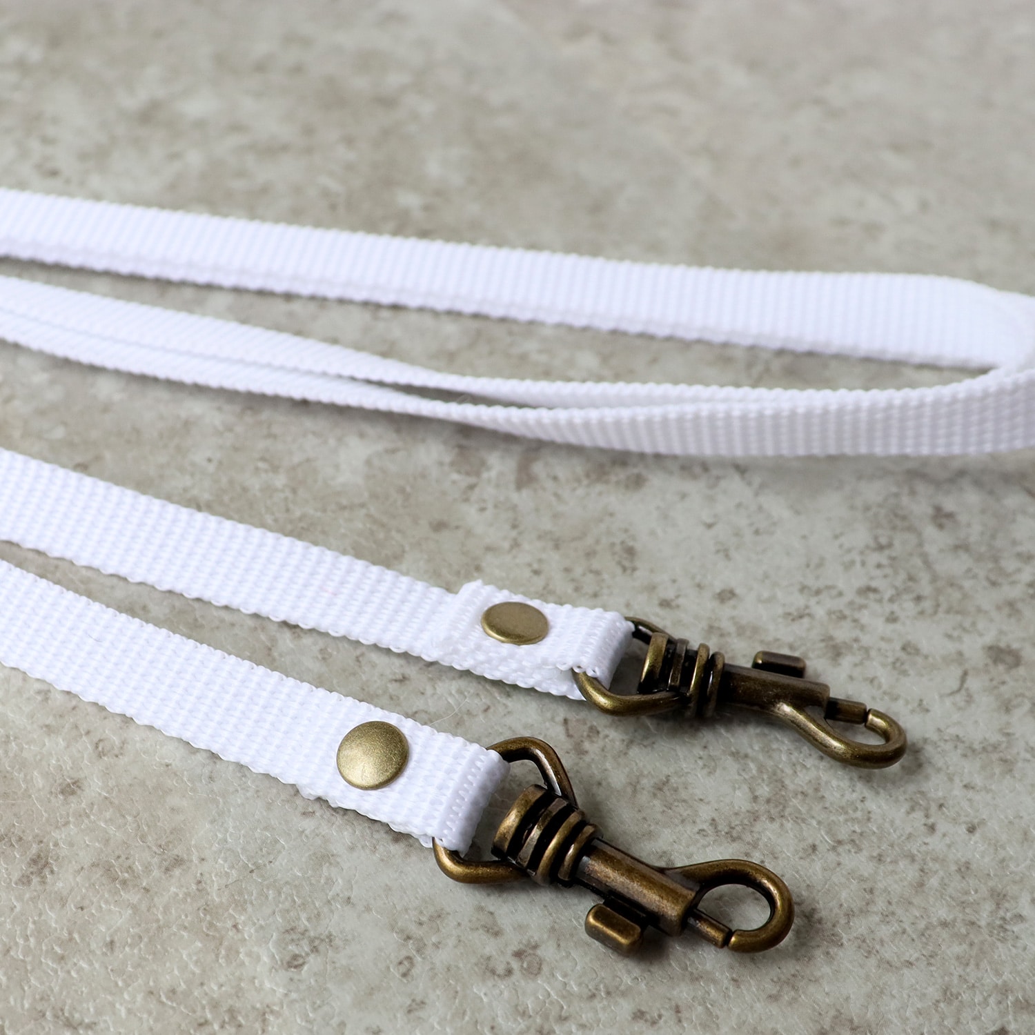 日本紐釦貿易 ショルダーストラップ 幅1cmPPテープ 白 S1140-W (ご注文単位1本)【直送品】